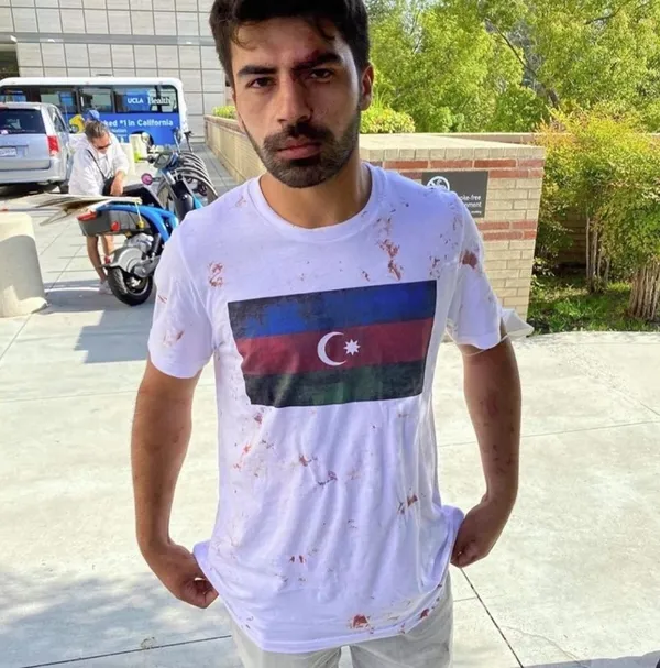 Ermeniler ABD'de Azerbaycan vatandaşlarına saldırdı - 1