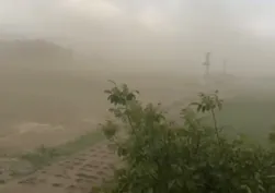 Bitlis’te dolu ve fırtına kırdı geçti