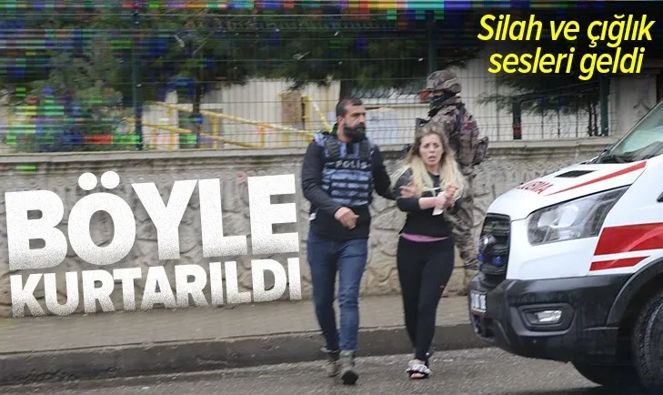 Diyarbakır'da silahlı saldırgan 2 kişiyi rehin aldı! Operasyonda 3 kişi yaralandı