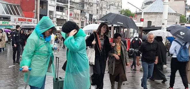 Sağanak yağış sürecek! 16 il için alarm verildi! İstanbul Ankara İzmir hava durumu...