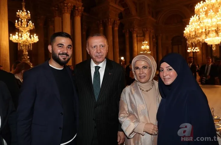 Başkan Erdoğan sanatçı ve sporcularla iftarda bir araya geldi