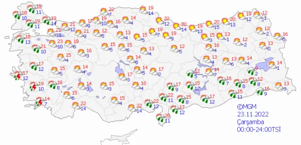 1668871032611.png Kuvvetli sağanak yağış ve fırtına geliyor! Soba ve doğal gaz zehirlenmesine dikkat! Meteoroloji'den son dakika uyarısı... İstanbul Ankara İzmir hava durumu - 10
