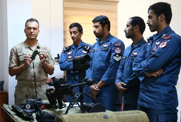 Türkiye’nin gururu Bora-12 ile hedefi 12’den vuruyor! Katar polisi de test etti
