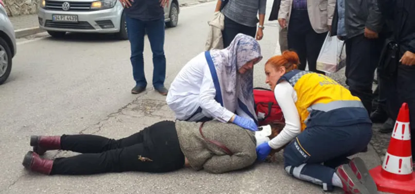 3 liralık park ücretini almak için koşarken düşüp yaralandı