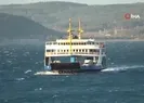 Feribot seferlerine fırtına iptali
