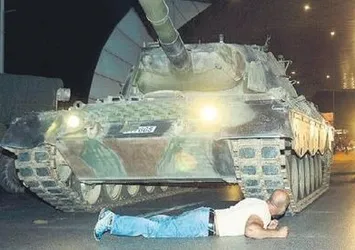 "Kılıçdaroğlu, önüne yattığım tanktan kaçtı"