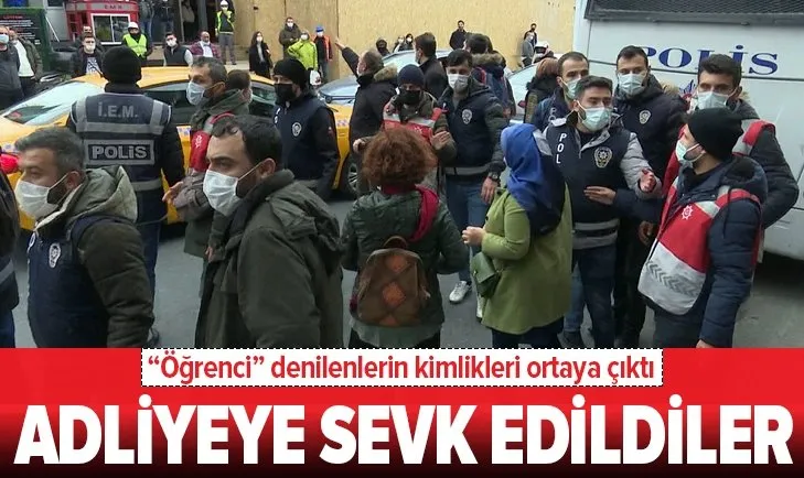 Son dakika: Boğaziçi olaylarında gözaltına alınan 51 şüpheli adliyeye sevk edildi