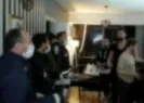 Şoke eden görüntü! Rezidansa baskın