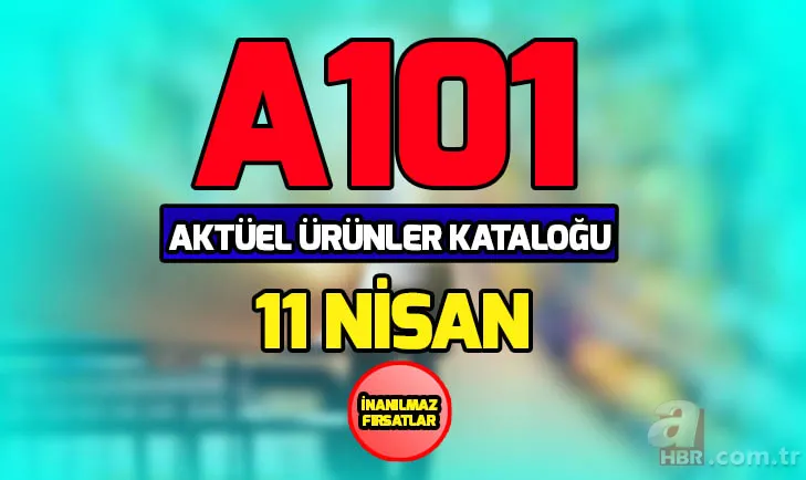 A101 aktüel ürünler kataloğu 11 Nisan ile dev fırsatlar! A101 indirimli ürünler neler? 1