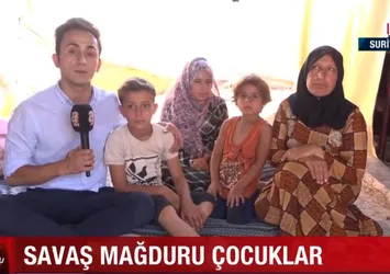 Suriye’de yetim ve öksüz kalan çocuklar