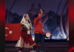BAŞKAN ERDOĞAN GÖÇEBE OYUNLARINDA
