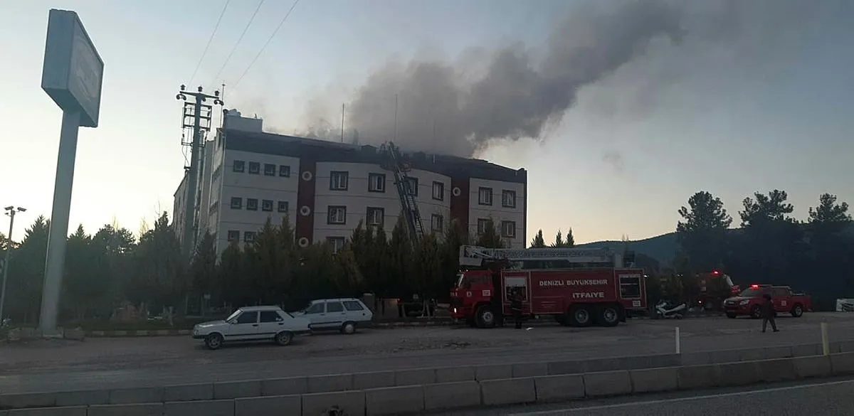 son dakika denizli de kuru yemis