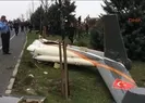 İstanbulda helikopter düştü