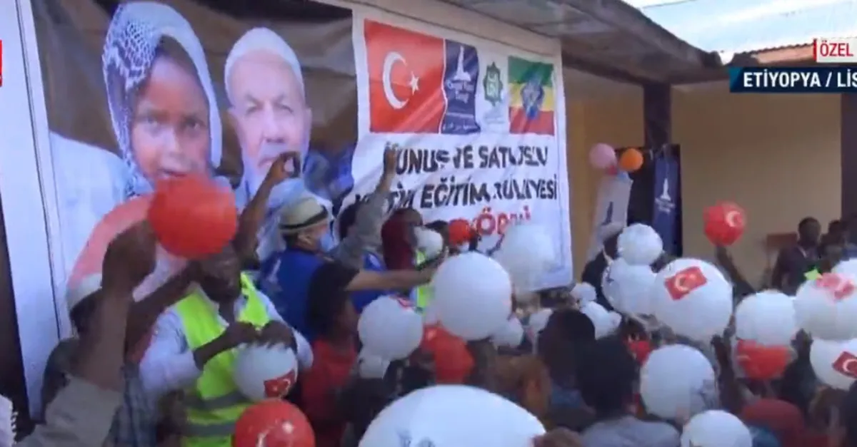 Türkiye'den Etiyopya'ya eğitim desteği