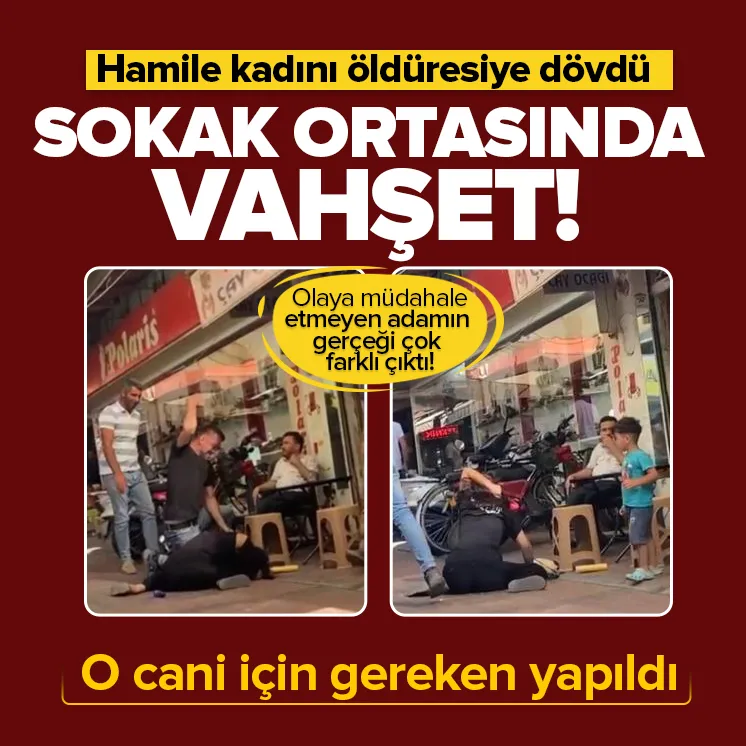 Manisada sokak ortasında öldüresiye dayak