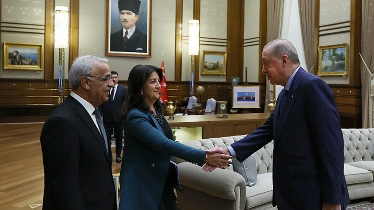 Ana gündem Terörsüz Türkiye: Başkan Erdoğan DEM İmralı heyetini kabul etti