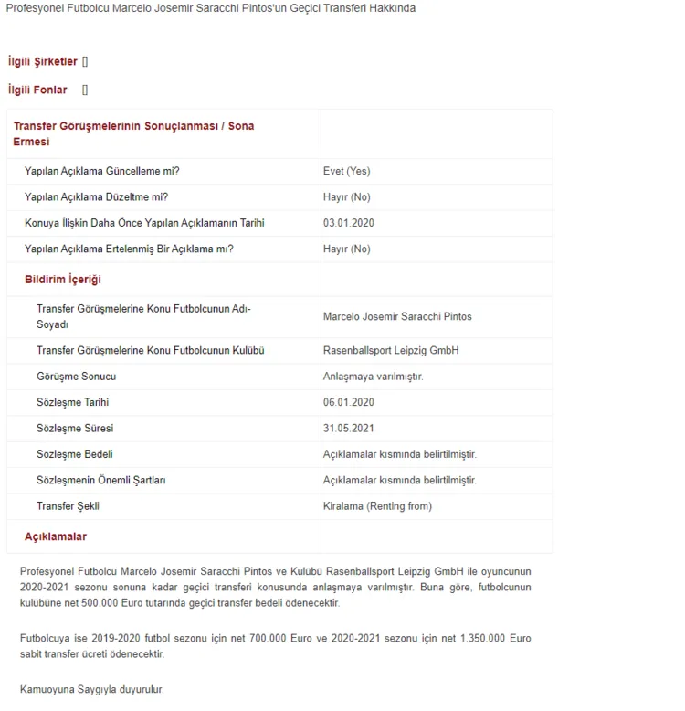 Galatasaray’da son dakika transfer gelişmesi! Resmen açıklandı