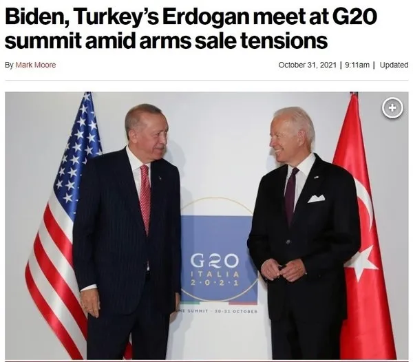 Başkan Erdoğan ve ABD Başkanı Biden arasındaki toplantı dünya medyasında geniş yer buldu