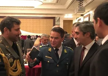 Resepsiyonda Necati Şaşmaz sürprizi