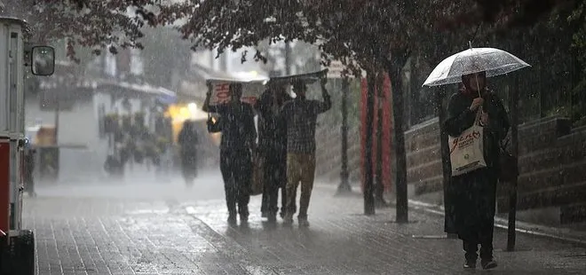Meteoroloji’den önümüzdeki haftaya ilişkin yeni uyarı! Çok kuvvetli sağanak yağış geliyor! İstanbul Ankara İzmir hava durumu...