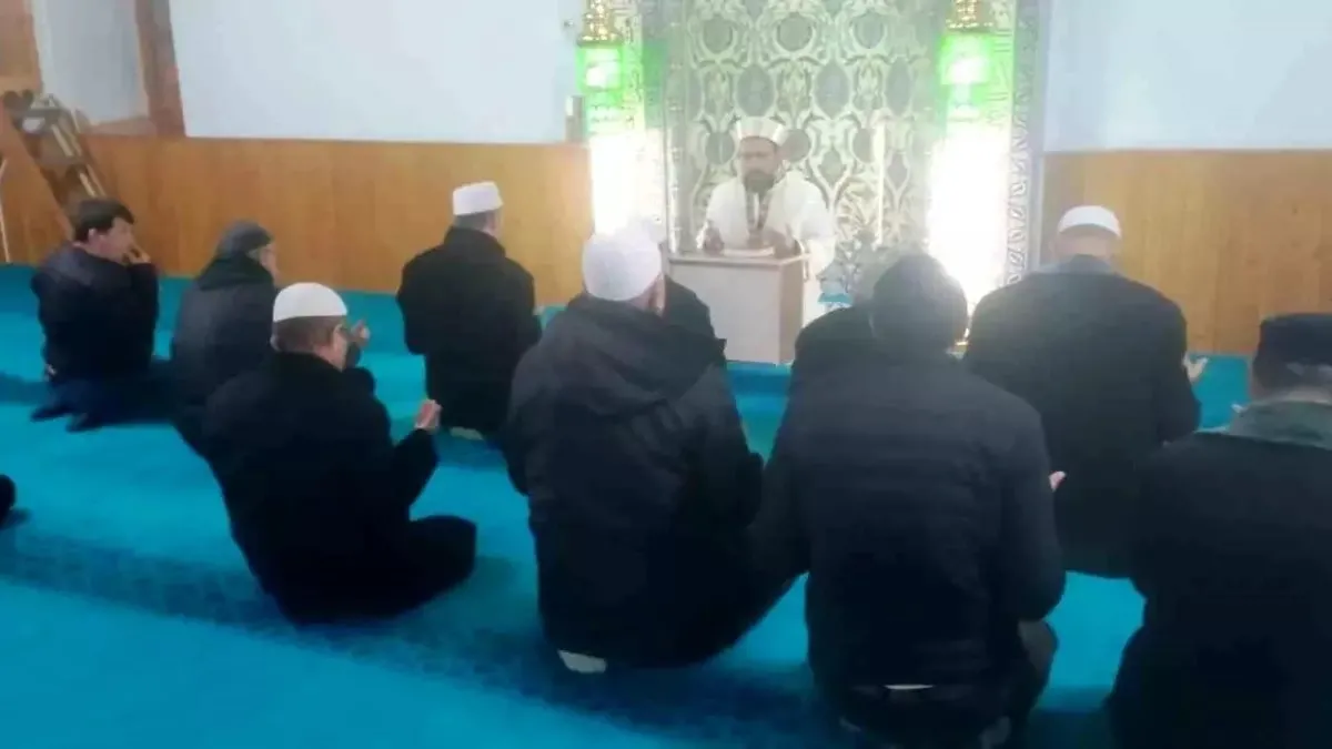 Hisarcık'ta sabah namazı buluşması