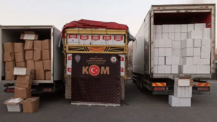 Kayseri merkezli 50 milyon TL'lik kaçakçılık operasyonu: 15 gözaltı - 1