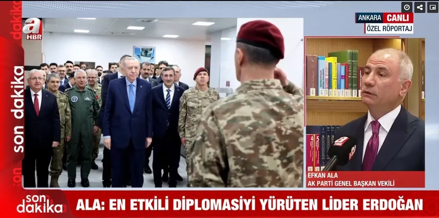 Efkan Ala A Haber’de açıkladı: "Türkiye artık olanı biteni seyreden değil, yönlendiren bir ülkedir" - 1