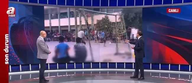 İsrail okula sığınmış top oynayan çocukları katletti! İsrail’in taktiklerini canlı yayında anlattı