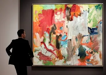 De Kooning'in 'İsimsiz XXV' eseri 66,3 milyon dolara satıldı