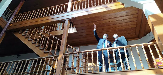Bolu'da Bizans döneminden kalma Kiliseli Tüccar Han'da restorasyon çalışmaları başladı - 1