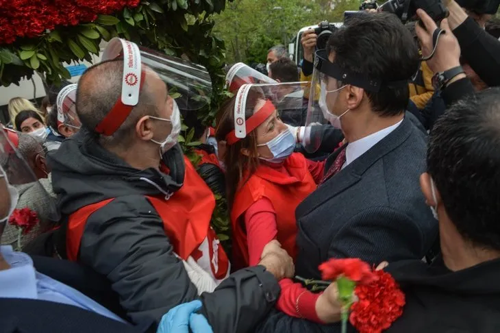DİSK üyelerinden skandal hareket! Herkesin hayatını tehlikeye attılar