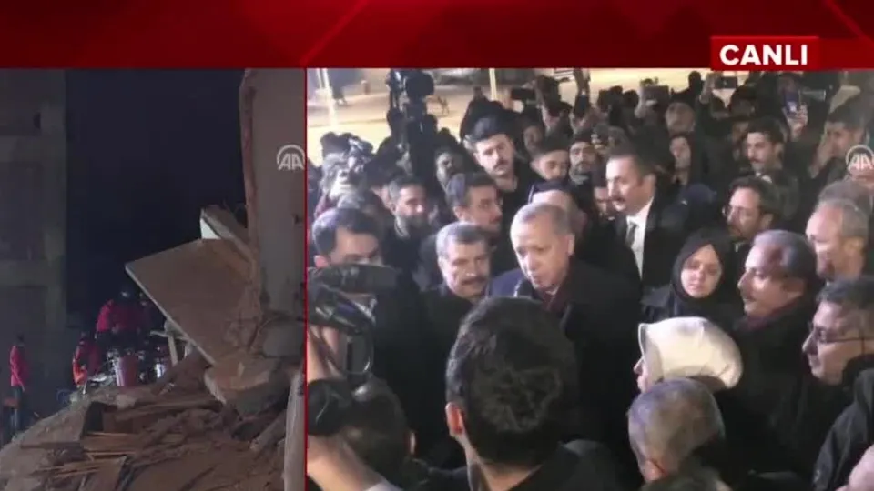 Başkan Erdoğan deprem bölgesinde!