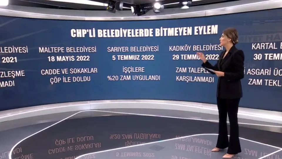 CHP'li belediyelerde bitmeyen işçi eylemleri! Bakırköy... Maltepe... Sarıyer... Kadıköy... Beşiktaş... Kartal... Ataşehir... Saymakla bitmiyor