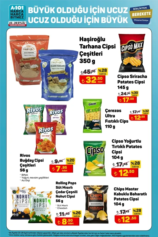 A101 uygun fiyatlı ürünlerini bir katalogda topladı! 192,50 TL’den 1kg tereyağı, 90,50 TL’den 750gr beyaz peynir, 25 TL’den 1,5L ayran, 61 TL’den 5kg un satışa sunuyor - 14