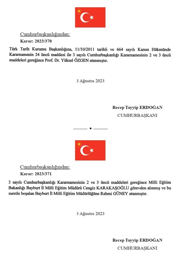 İşte yeni Genelkurmay Başkanı ve atama kararları! YAŞ sonucu açıklandı | Hangi generaller rütbe atladı?