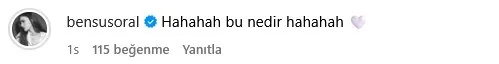 Resimdeki ünlüyü tanıdınız mı? Hercai'nin yıldızına Bensu Soral yorumsuz kalmadı 6