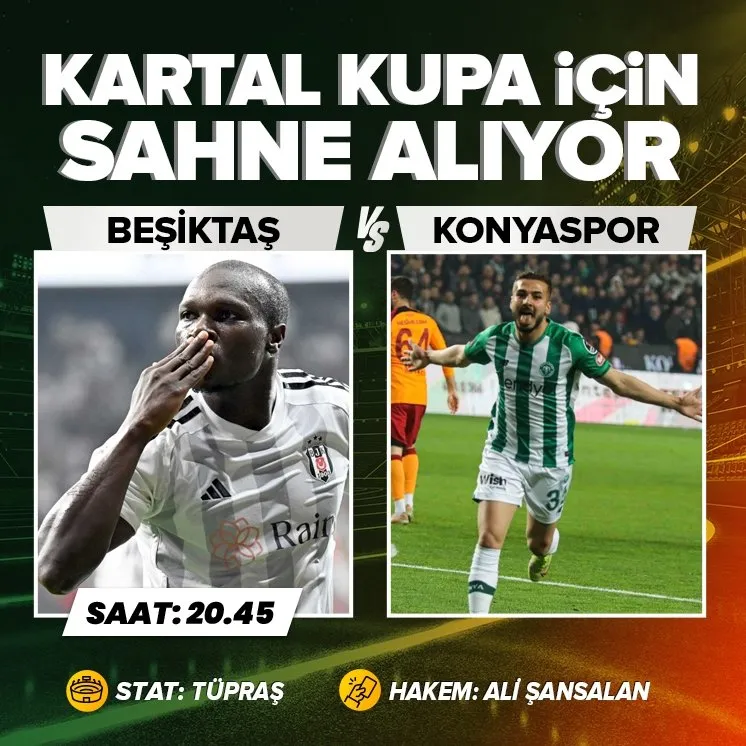Beşiktaş Konyaspor maçı A Spor canlı izle