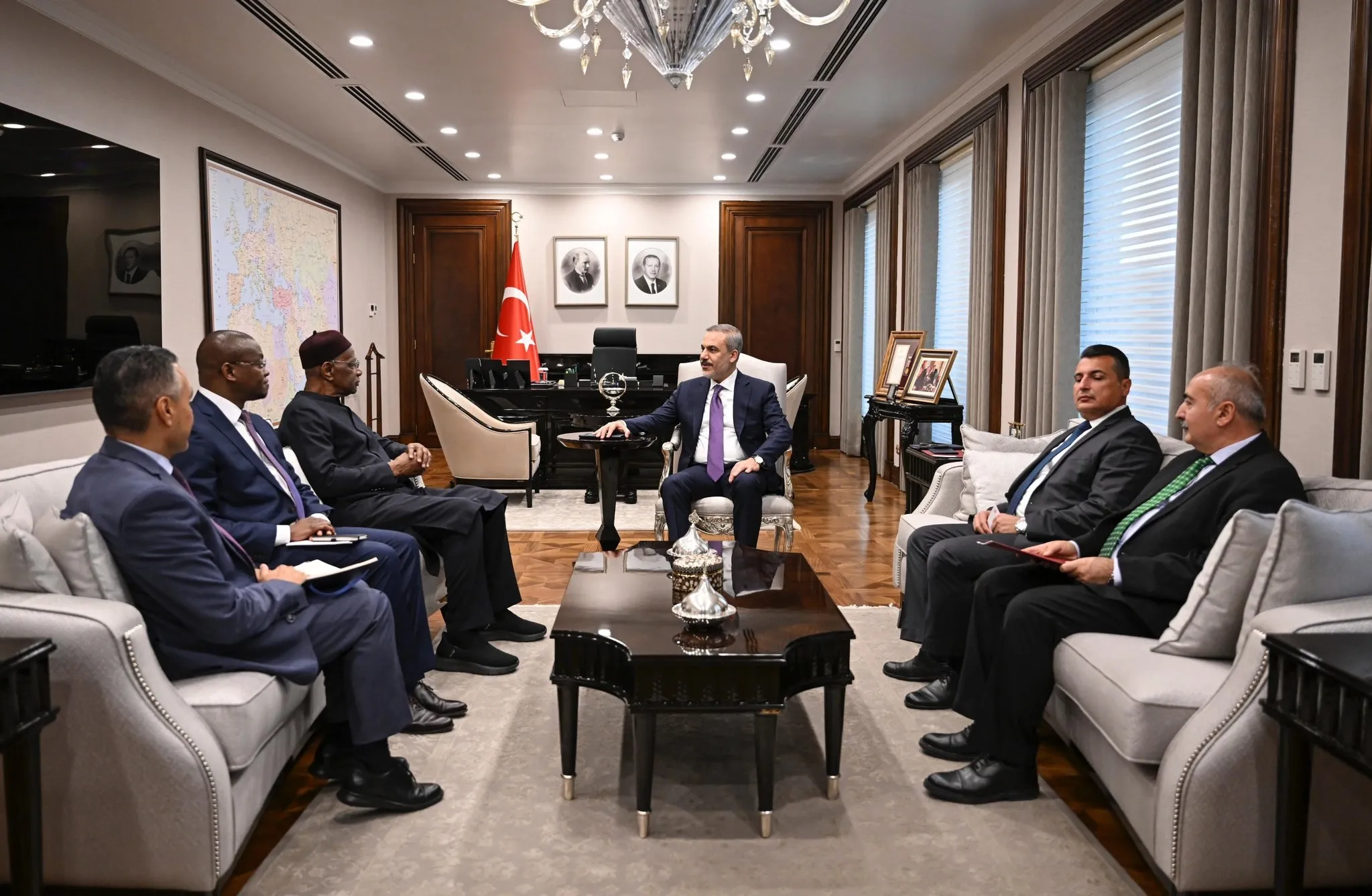 Bakan Fidan BM Genel Sekreteri’nin Libya Özel Temsilcisi Bathily’i Ankara’da kabul etti