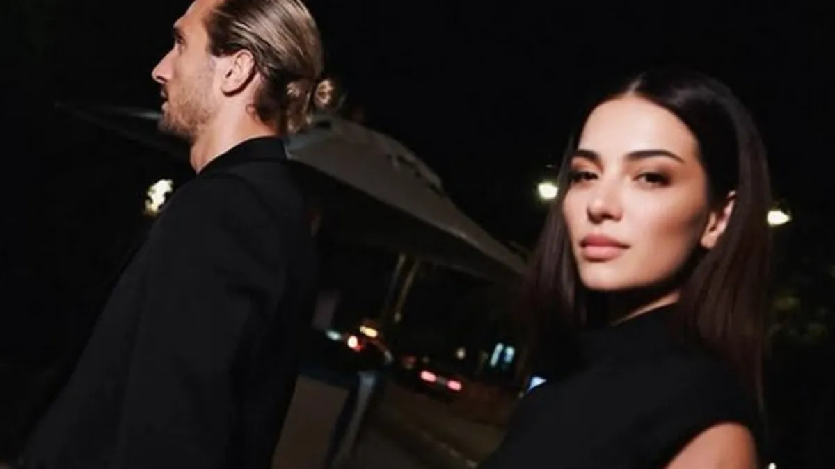 Daha önce hiç paylaşmamıştı! Melisa Aslı Pamuk düğün fotoğraflarını yayınladı!