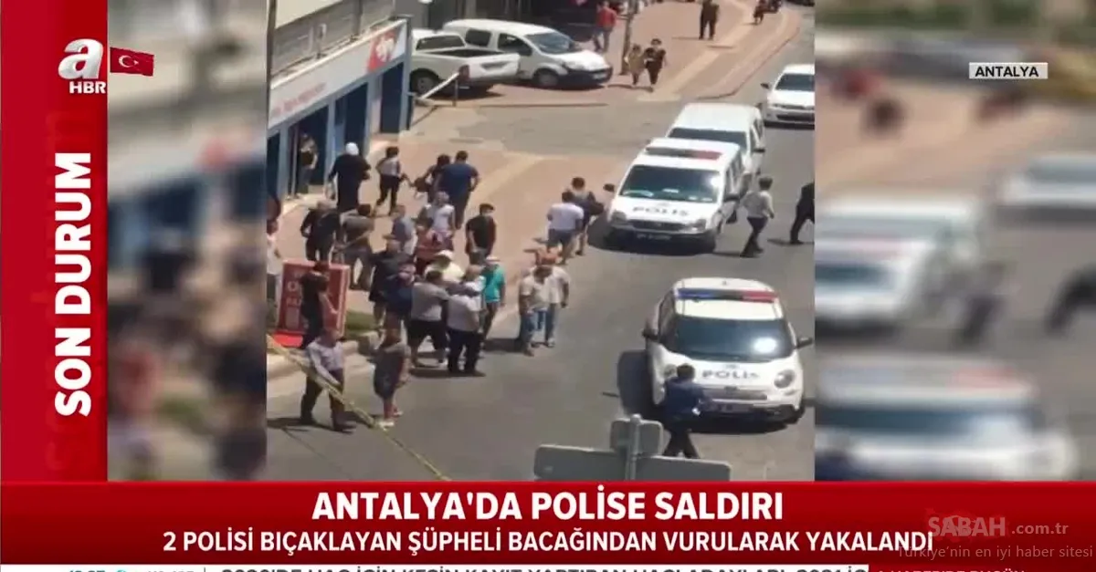 Son dakika: Antalya'da polise saldırı! Vurularak yakalandı