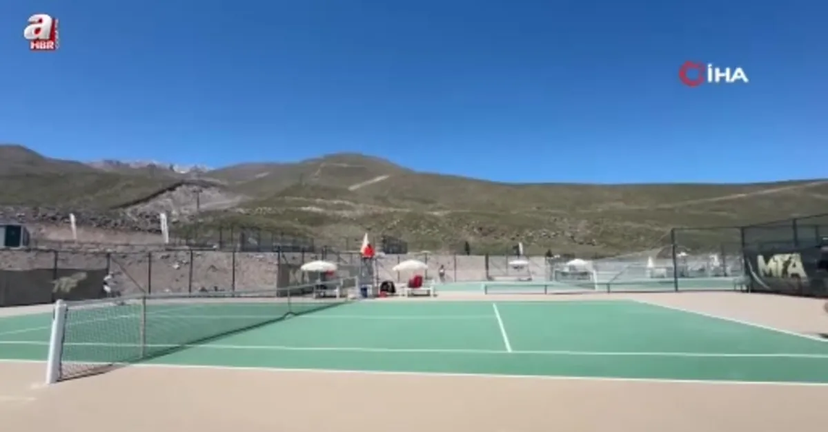 Erciyes'te Dünya Tenis Turu tamamlandı