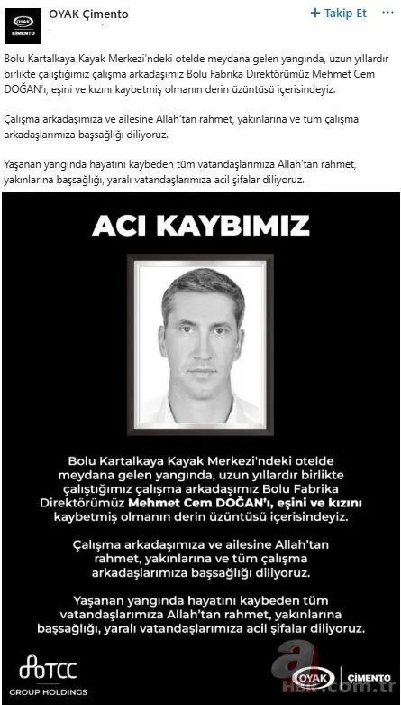 Bolu Kartalkaya yangın faciasında ölenlerin isimleri belli oldu mu? Kartalkaya otel yangınında kaç kişi öldü? 11