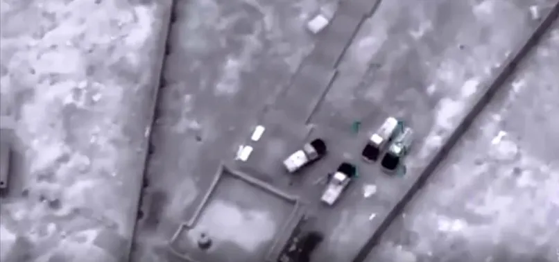 Libya Hava Kuvvetleri Hafter milislerini taşıyan otobüsü vurdu