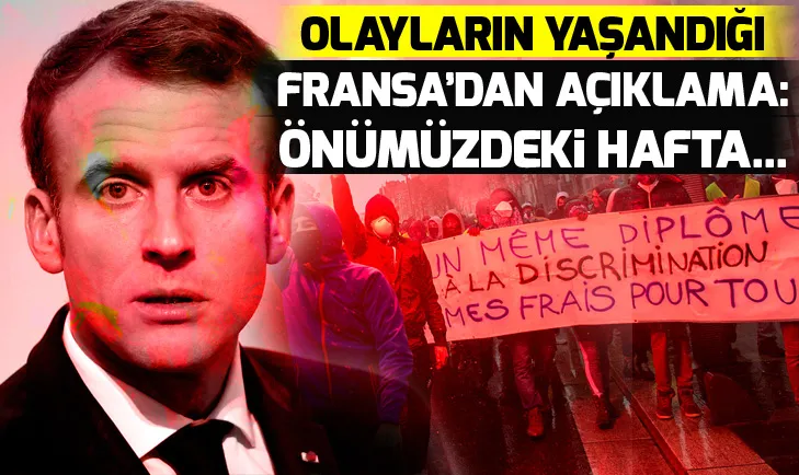 Macron çok önemli açıklama yapacak