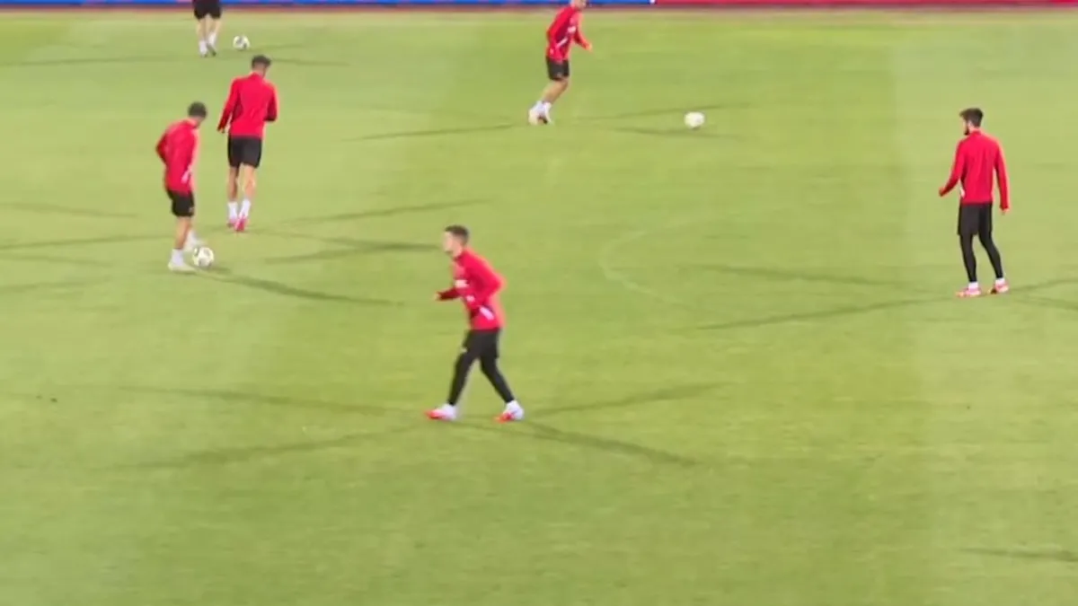 Bulgaristan Türkiye maçının hazırlıklarını tamamladı