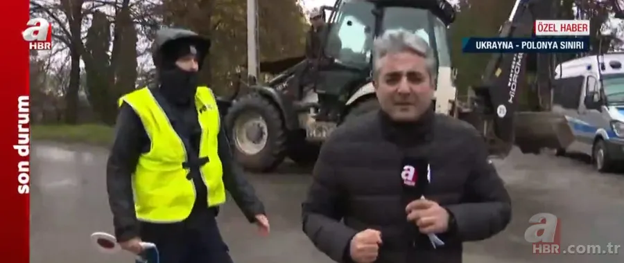 DÜNYANIN GÖZÜNÜ ÇEVİRDİĞİ NOKTA! A Haber Polonya - Ukrayna sınırında 10