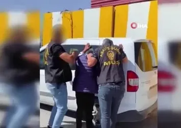 Muş'ta aranması bulunan kişiler yakaladı