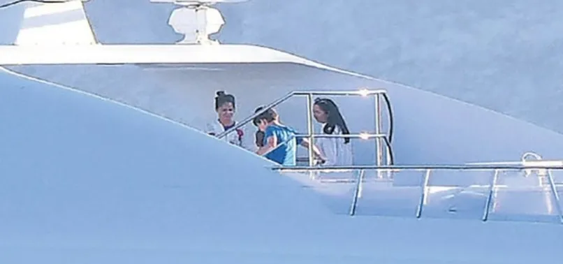 Ülkesindeki insanlara zulmeden Esad'ın kızı Zein el-Esad Bodrum'da keyif çatıyor