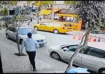 Önce çayını bitirdi sonra taksisinin peşine düştü! Otomobili kaçıran kadının ifadesi şoke etti