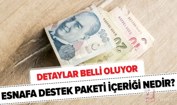 Milyonlarca esnafa nefes aldıracak! Destek paketi içeriği nedir? Kira yardımı, doğalgaz, elektrik ve su faturaları... 1